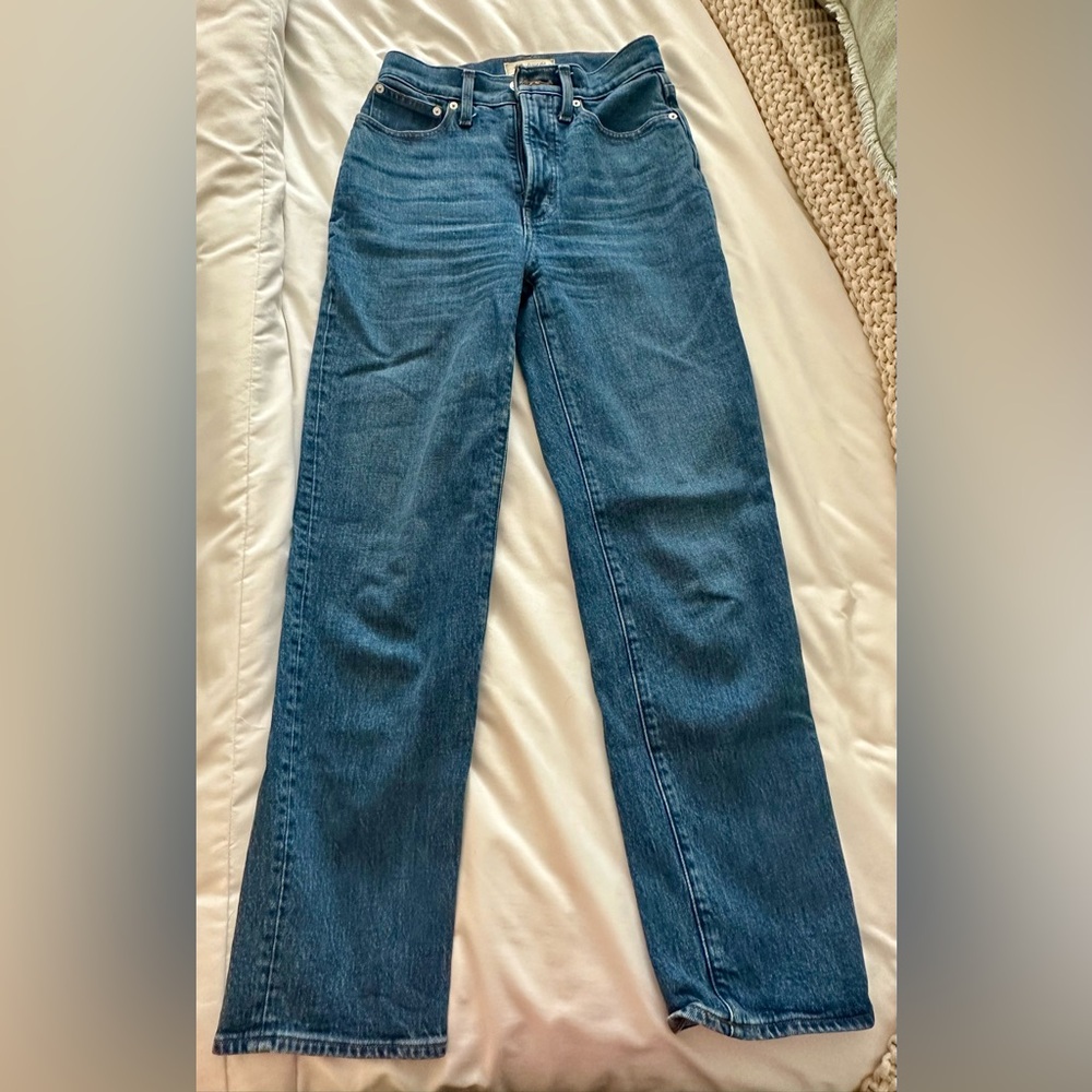 Madewell Women’s Perfect Vintage Straight Leg Jeans - Picture 1 of 4